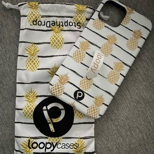 iPhone 12 Pro Pineapple Loopy phone case